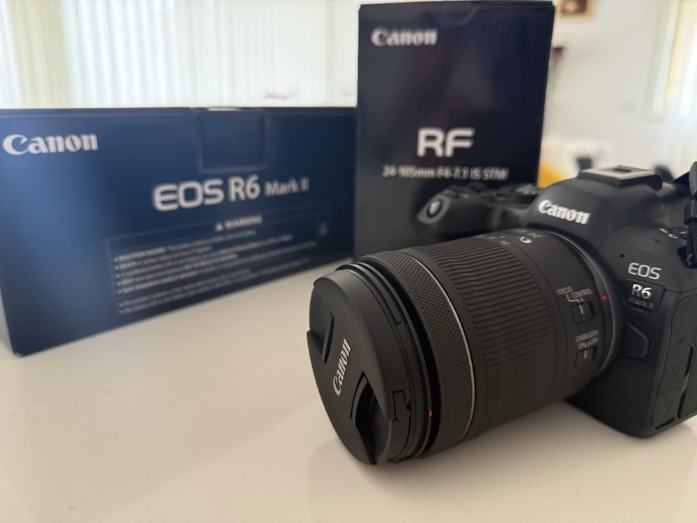 Canon R6 Mark II + Objetiva 24-105mm