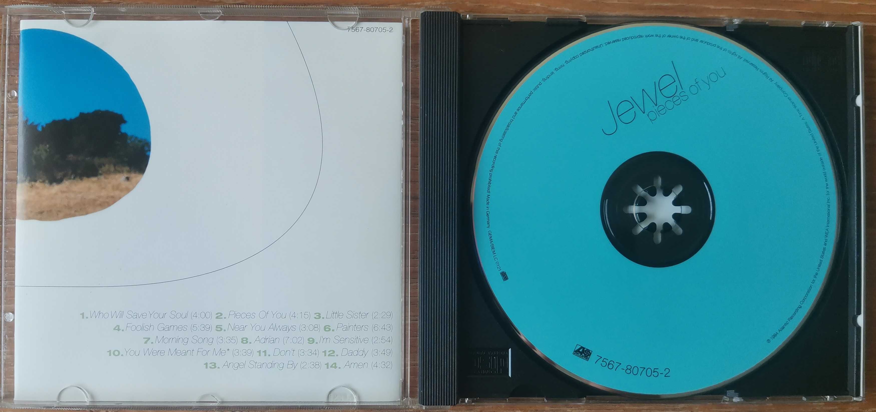 JEWEL - Pieces of you - płyta CD