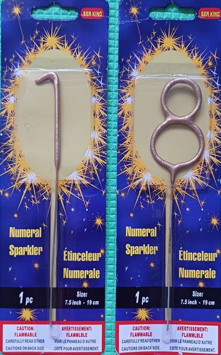 Цифри для торта 18