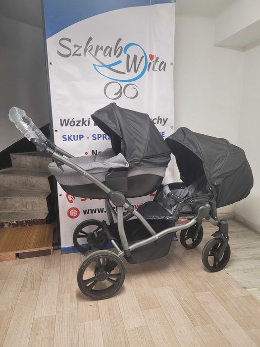 szkrabwita.pl Bliźniaczy Bebetto 42 2w1 możliwy 3w1 lub 4w1 GWARANCJA
