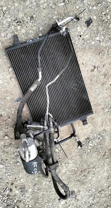 zestaw komplet chłodnica sprężarka przewody Passat B5 Audi A4 B5 A6 C5