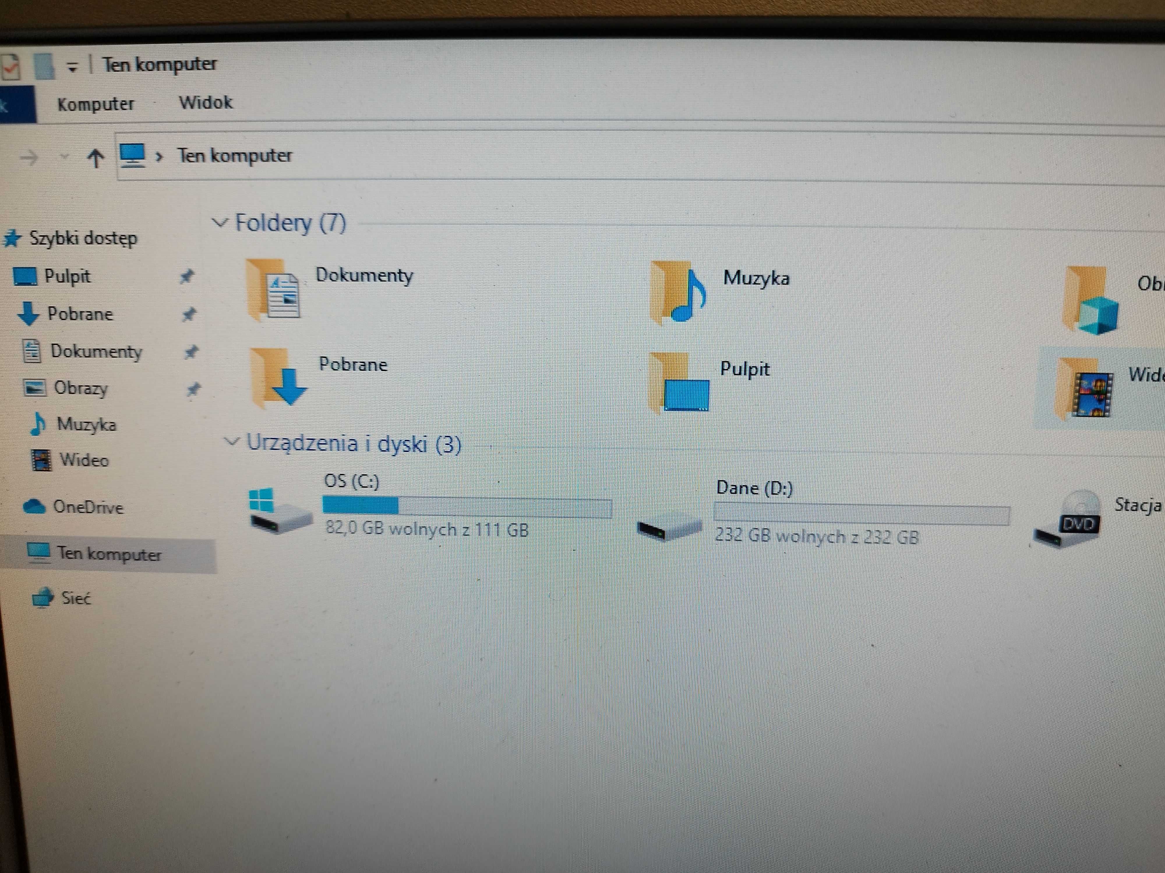 Komputer Core i5 4GB SSD+HDD Windows 10 Pro SPRAWNY