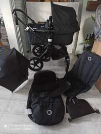 Bugaboo fox plus dodatki all black budka fox 3