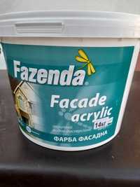 Фасадная краска фирмы "Fazenda"