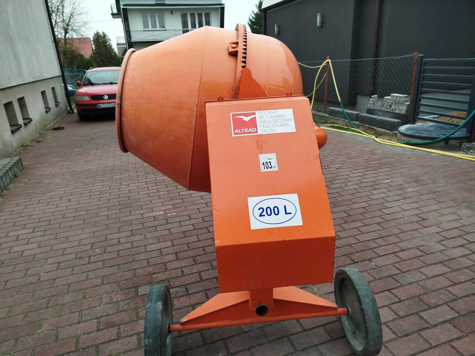 betoniarka trójfazowa Altrand