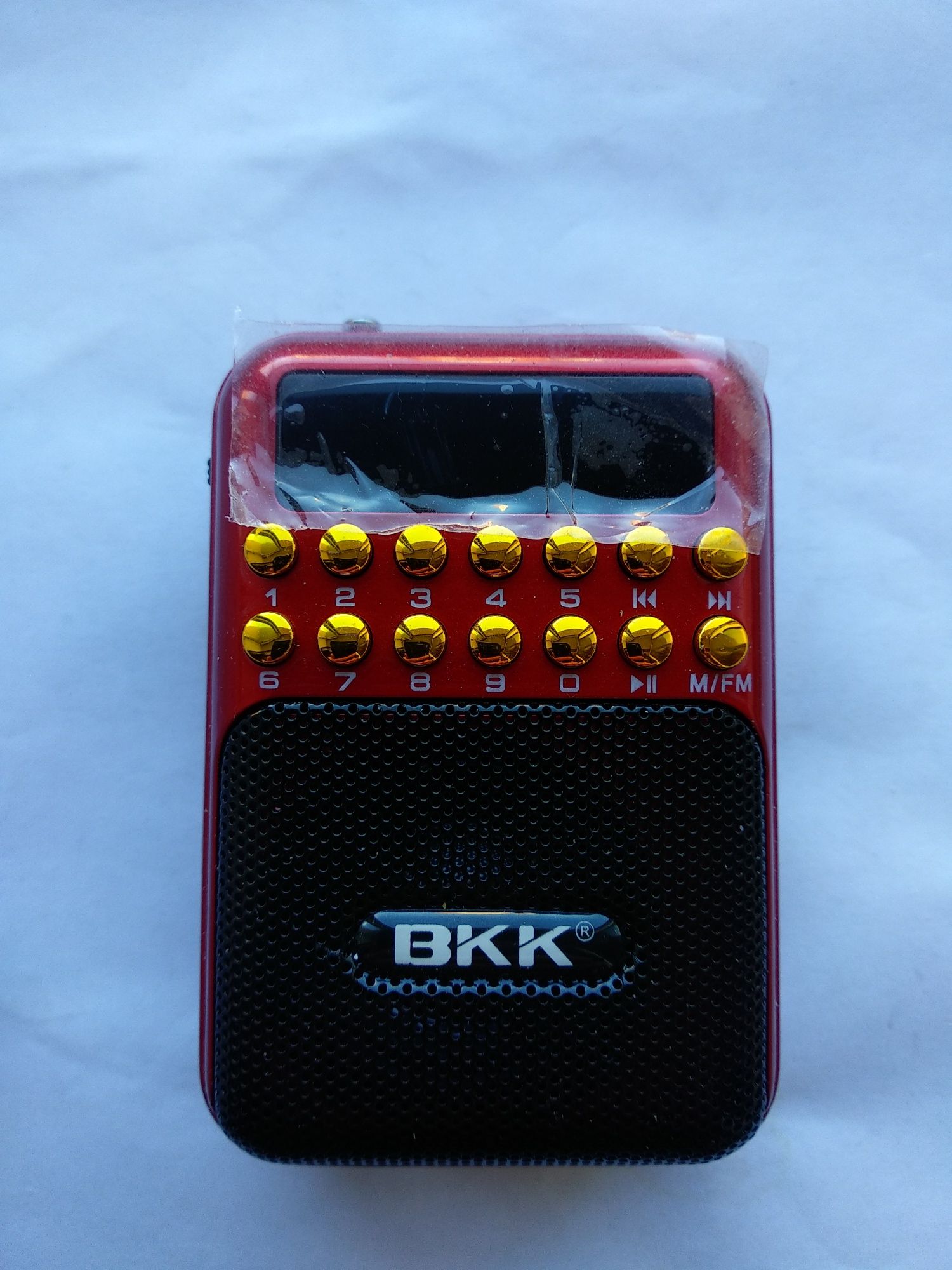 Радиоприёмник с FM USB MicroSD BKK B872 радио на аккумуляторе