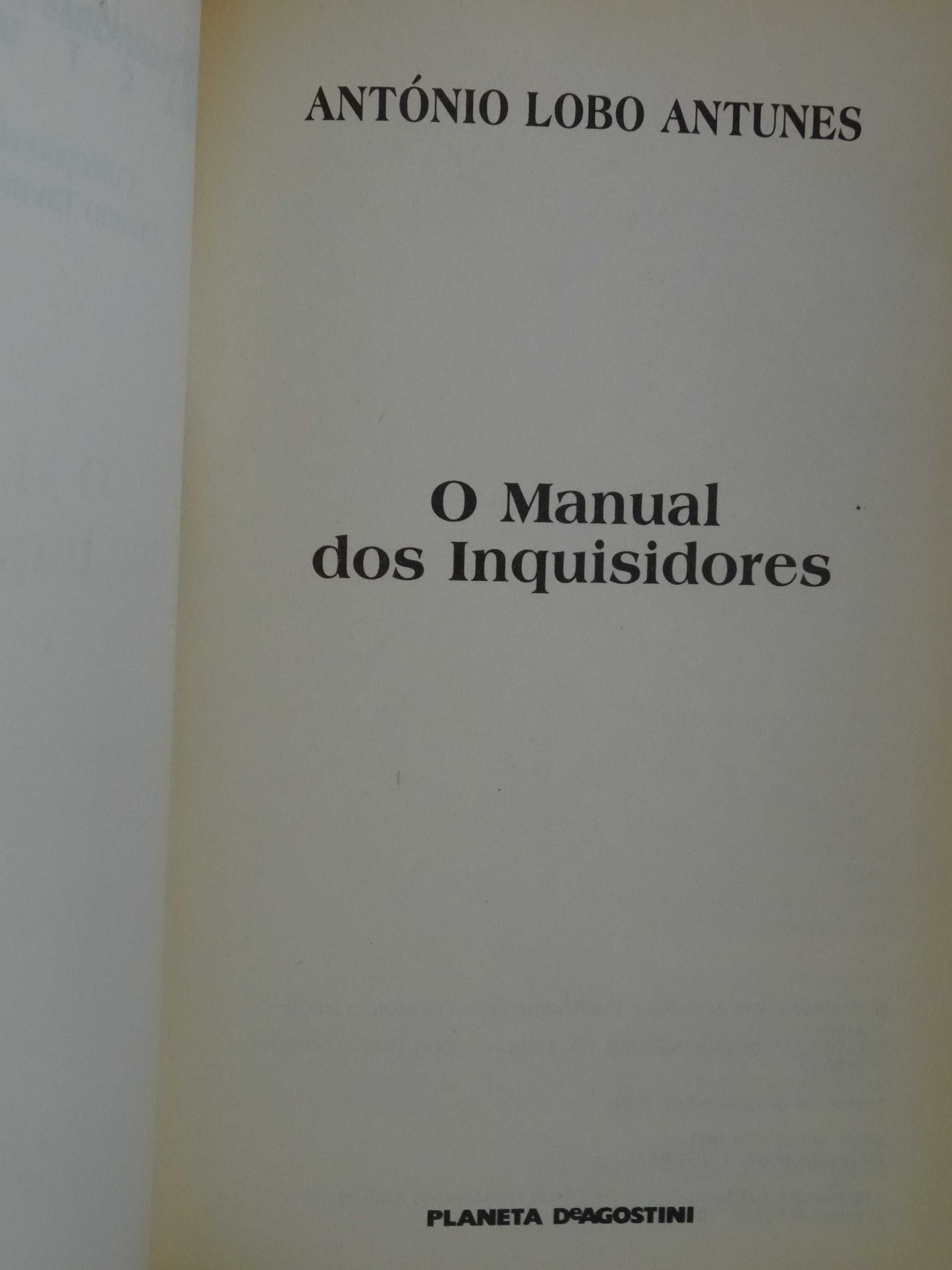 O Manual dos Inquisidores de António Lobo Antunes