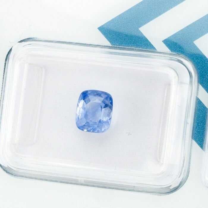 Pedra preciosa Safira azul 1.21 ct