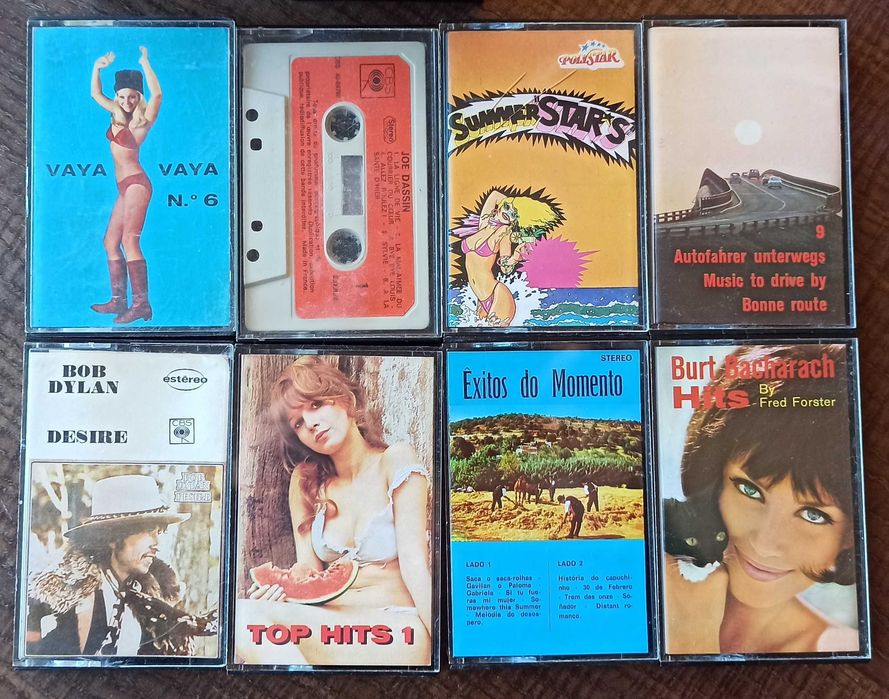 Cassetes audio antigas