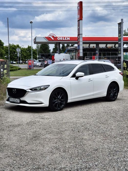 Mazda 6 Pewny#Zadbany#Bezwypadkowe#Polski Salon#Automat#Biała perła#19 Koła !!