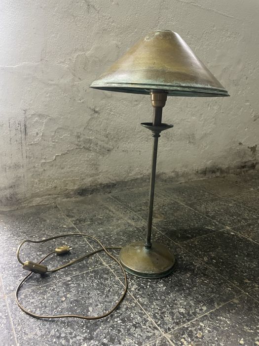 Candeeiro em latão, vintage