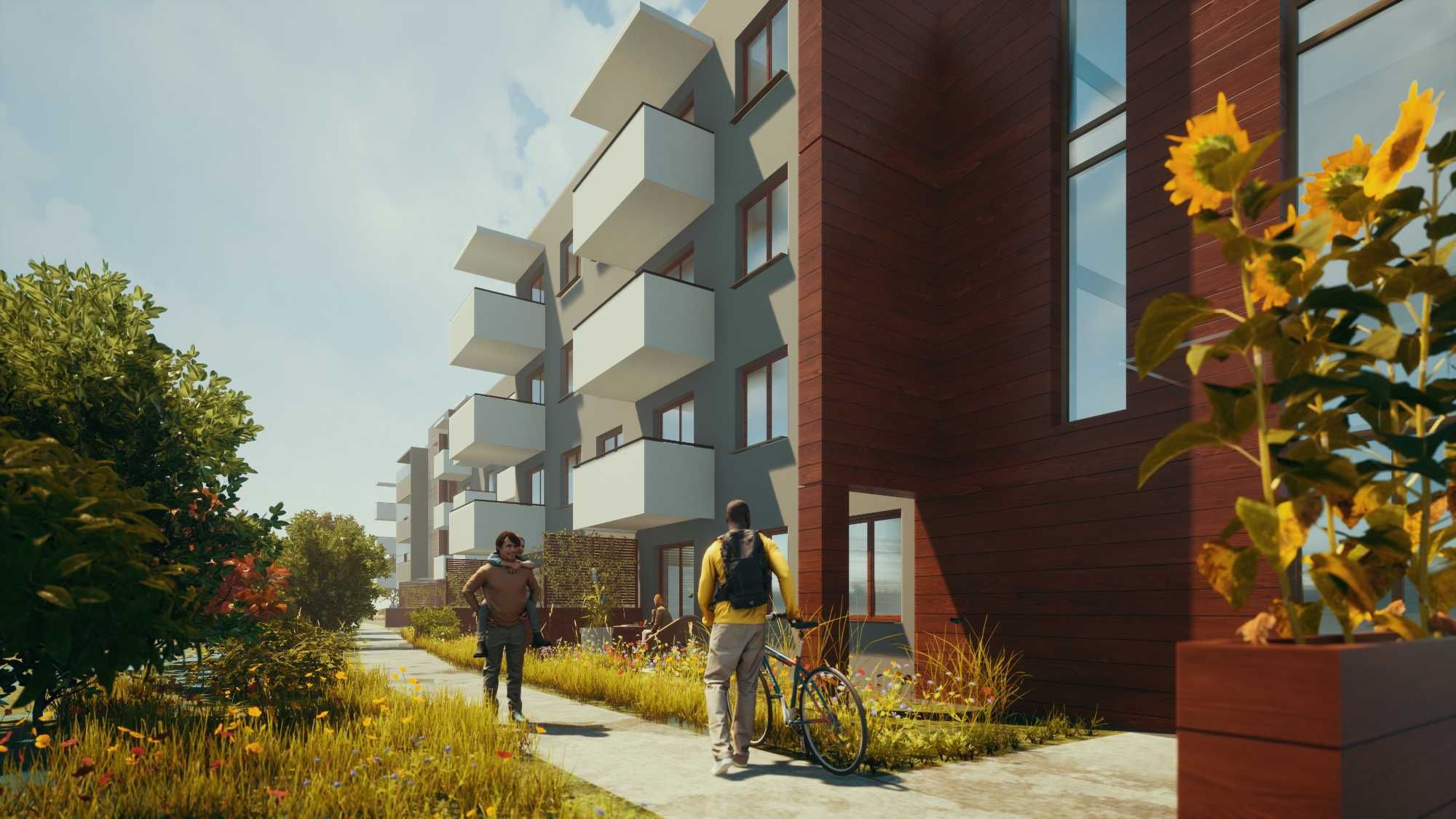 Nowe mieszkanie pow. 49,51m2 apartamentowiec Nowy Sącz, Gwardyjska 37