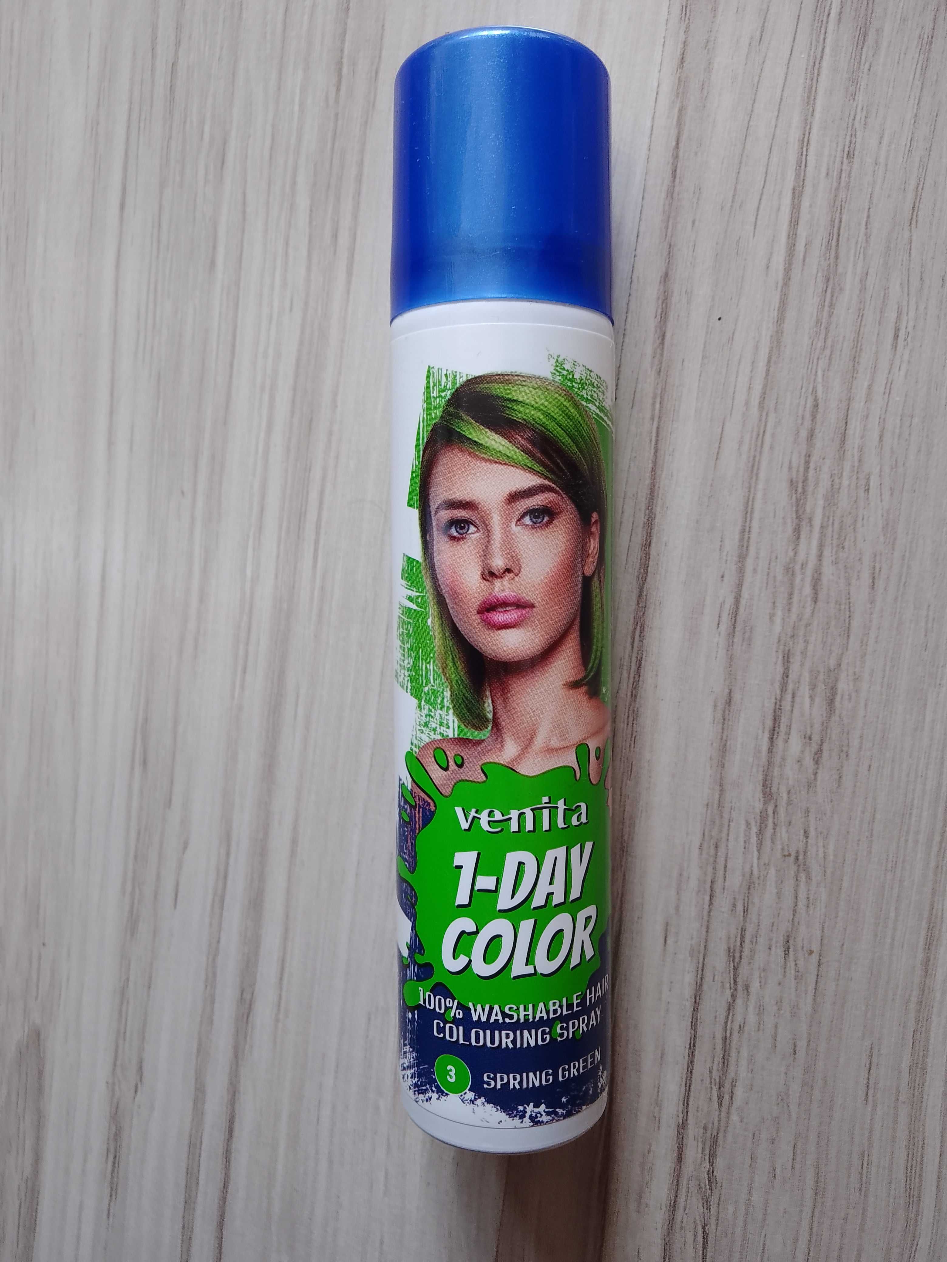 1 dniowy spray koloryzujący do włosów