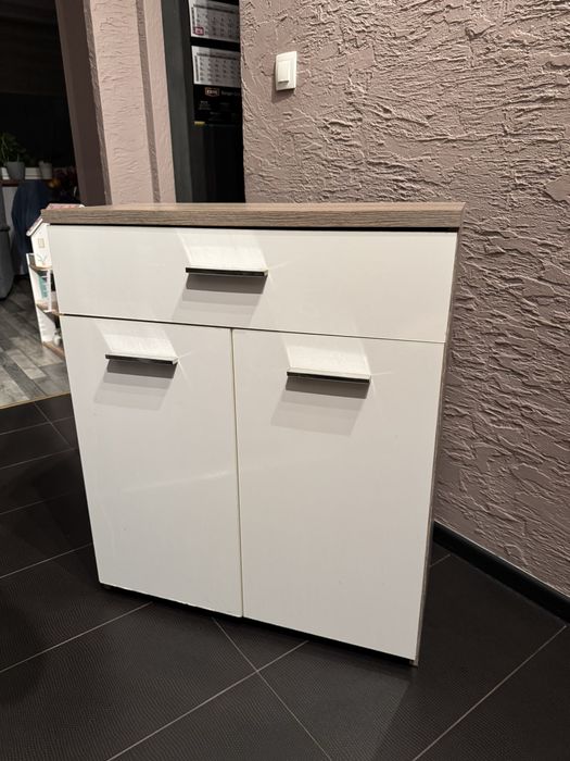 Komoda Agata Bialo/Debowa uzywana