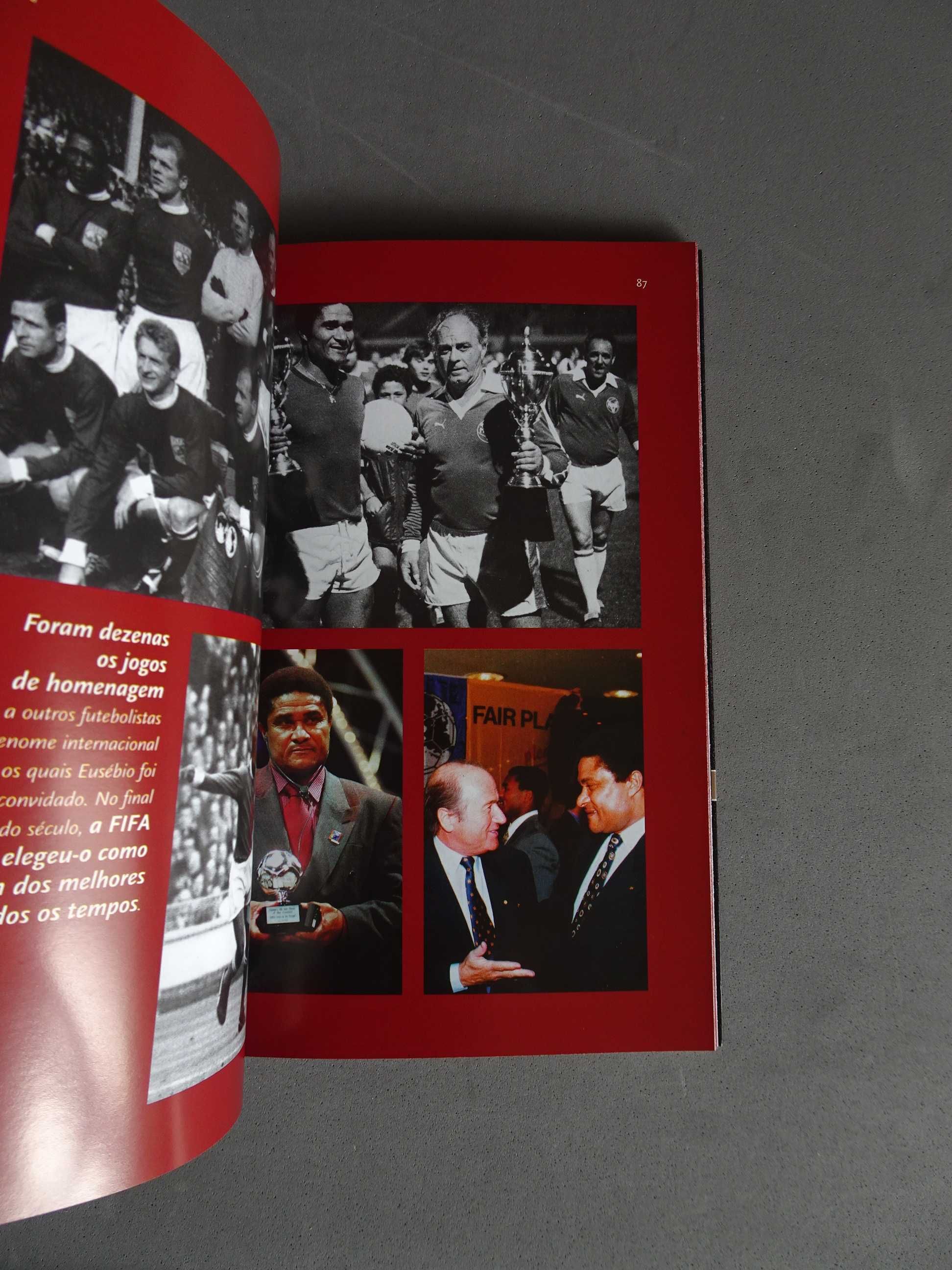 Livro Os Magníficos - Eusébio (Benfica)