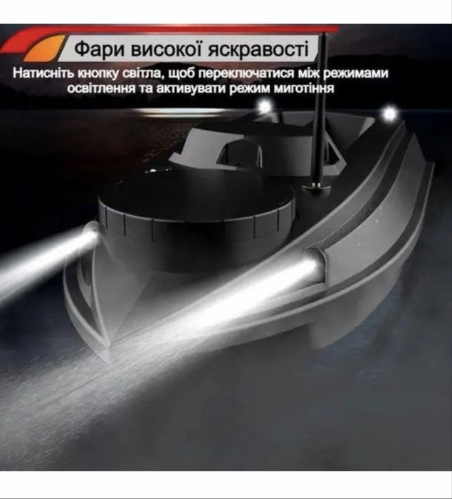 Кораблик для риболовлі Flytec V050(прикормка до 2кг)