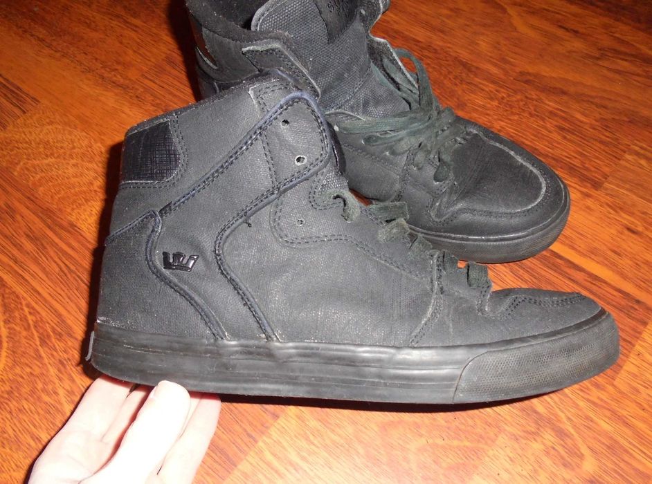Мужские кроссовки Supra Vaider Black osiris dg vans dc sonneti labelsk