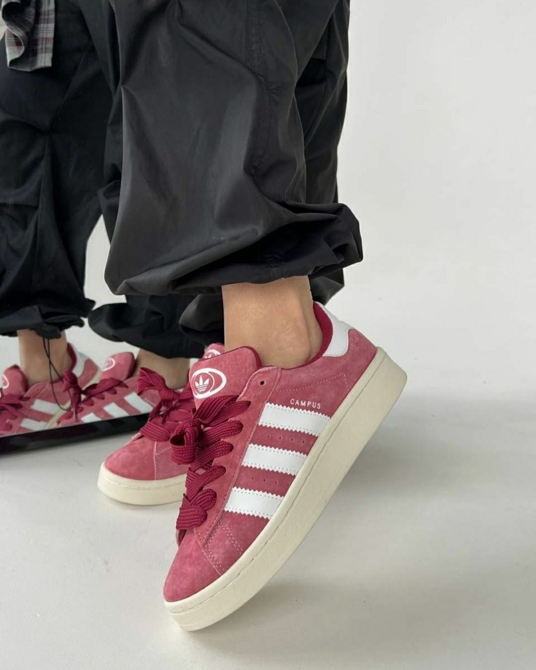 Женские кроссовки Adidas campus 00S pink 36 размер