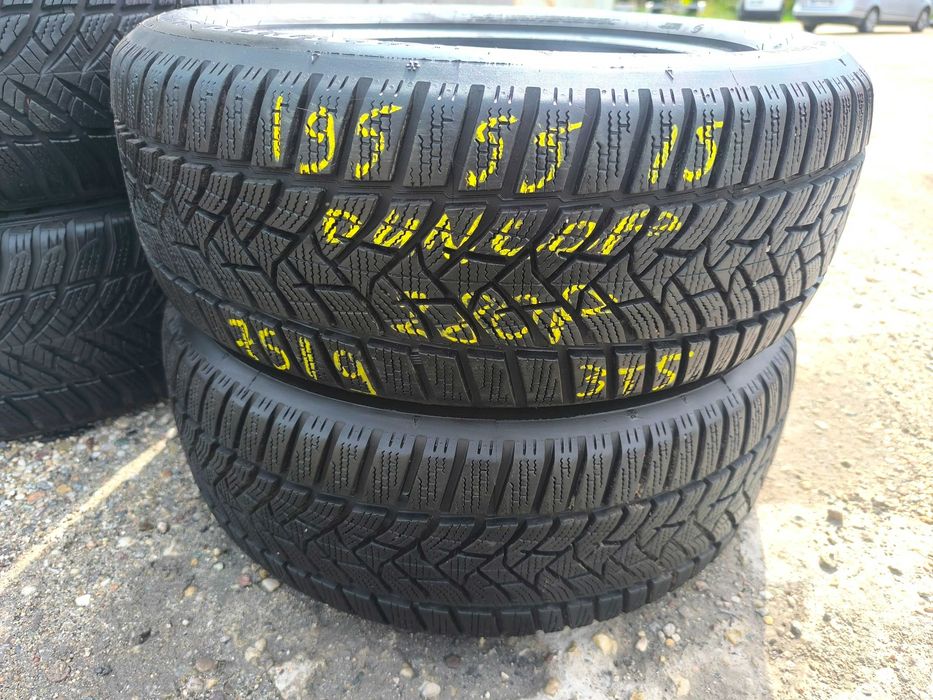 195/55R15 85H Opony Zimowe Zima DUNLOP WINTER SPORT 5 7,5mm Legnica