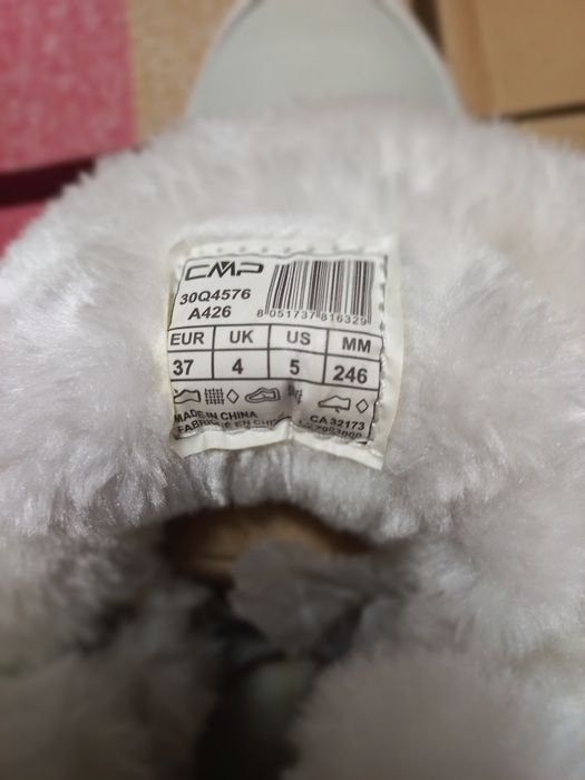 Снігоходи чоботи cmp sheratan wmn snow boots wp