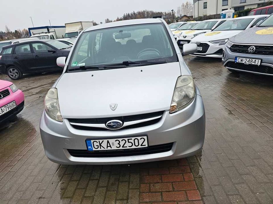 Subaru Justy 2009r/1.0benzyna/69KM/opłaty aktualne/miejskie auto