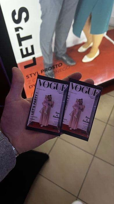 Vogue Magazyn Box - druk zdjęć , fotobudka tradycyjna, fotobudka 360