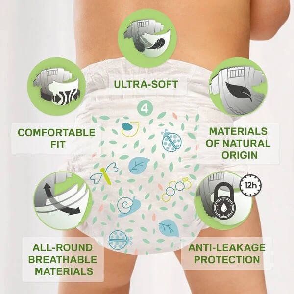 Підгузки  Kruidvat pure&soft 6 р 28 шт. 260 грн  ПАКУНОК МАЛЮКА