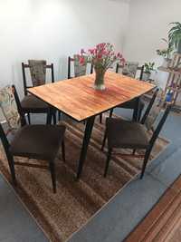 Komplet  stół i krzesła