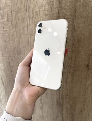 Iphone 11 64gb White идеальное состояние/ Айфон 11 белый 64гб идеал