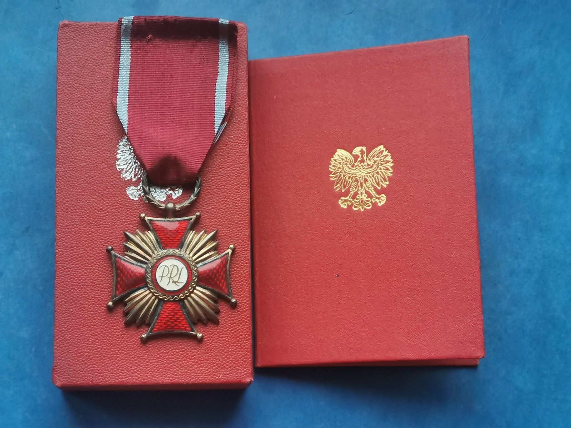Srebrny krzyż zasługi PRL z nadaniem 1978r.