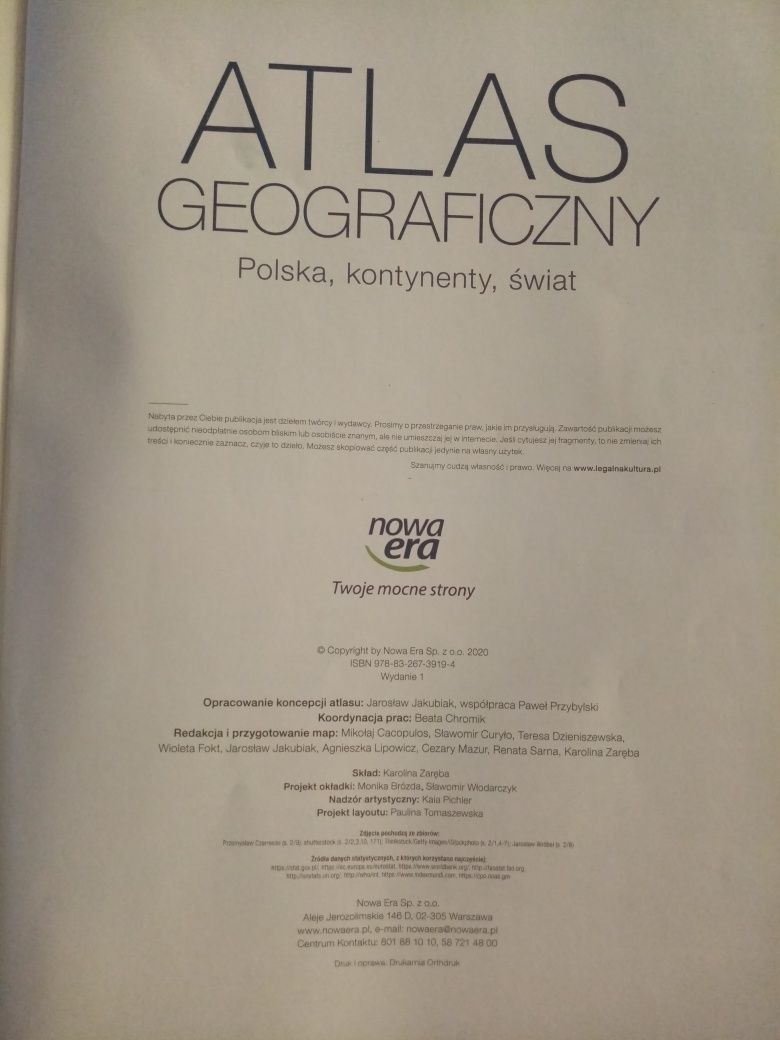 Atlas historyczny i geograficzny klasa 5-8