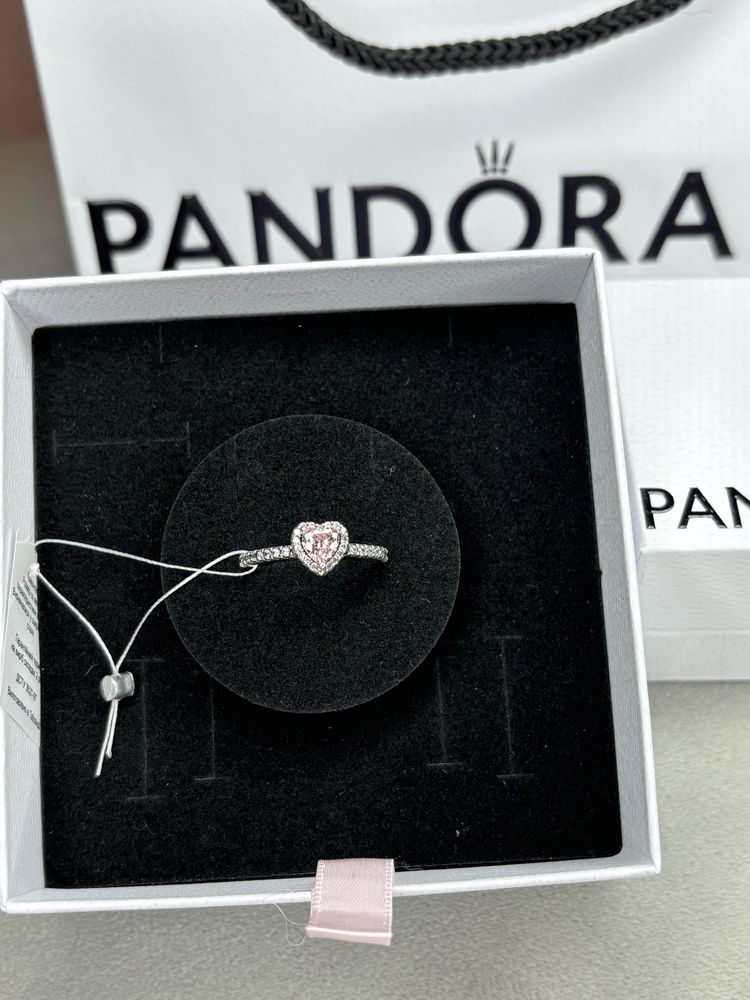 Каблучка Пандора кольцо Pandora серце