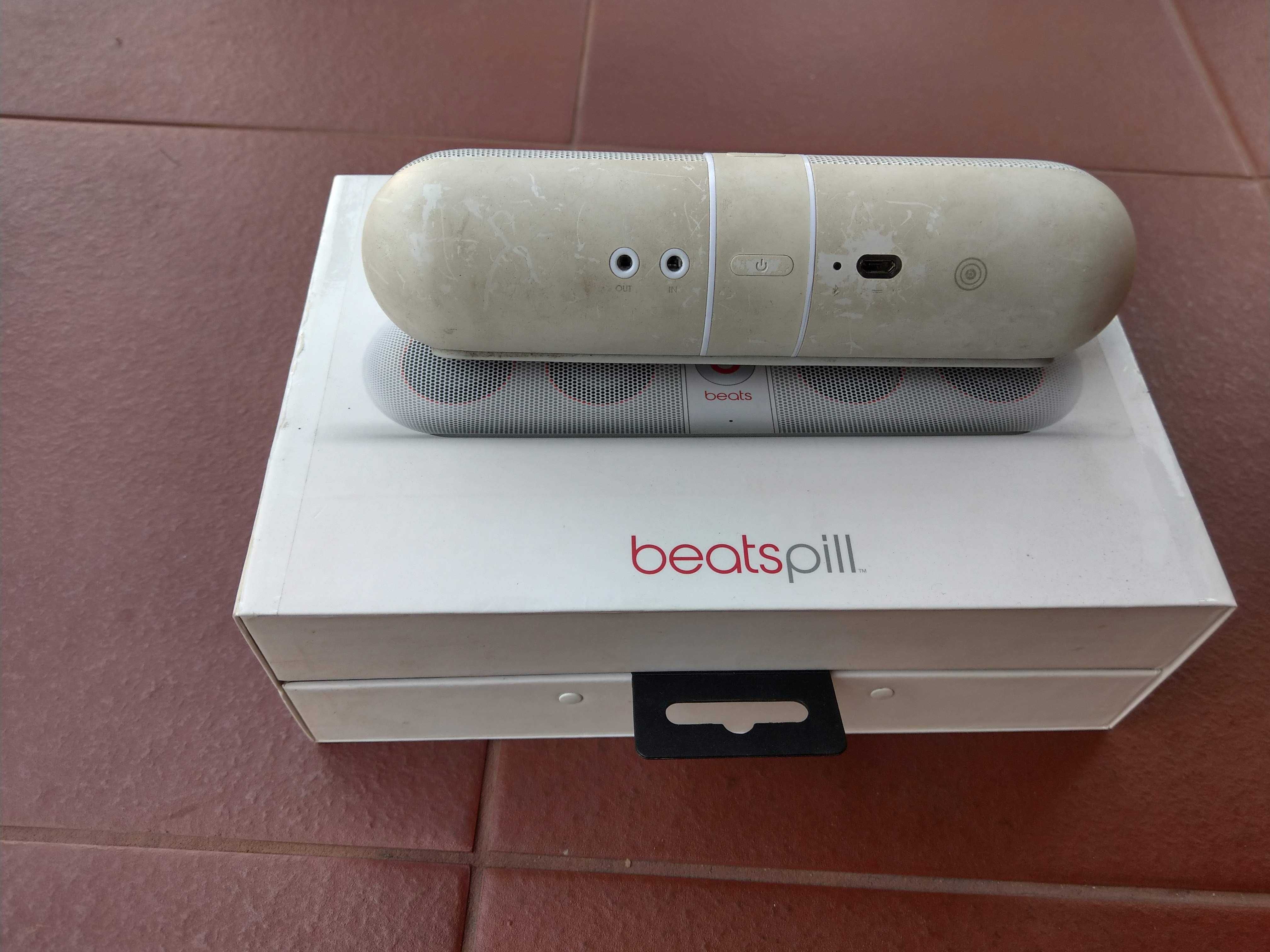 głośnik beats pill 2.0 biały + uchwyt do roweru bike mount