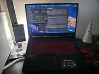Laptop msi gl75 Leopard 32GB ram rtx 2060 6GB i7 10750h