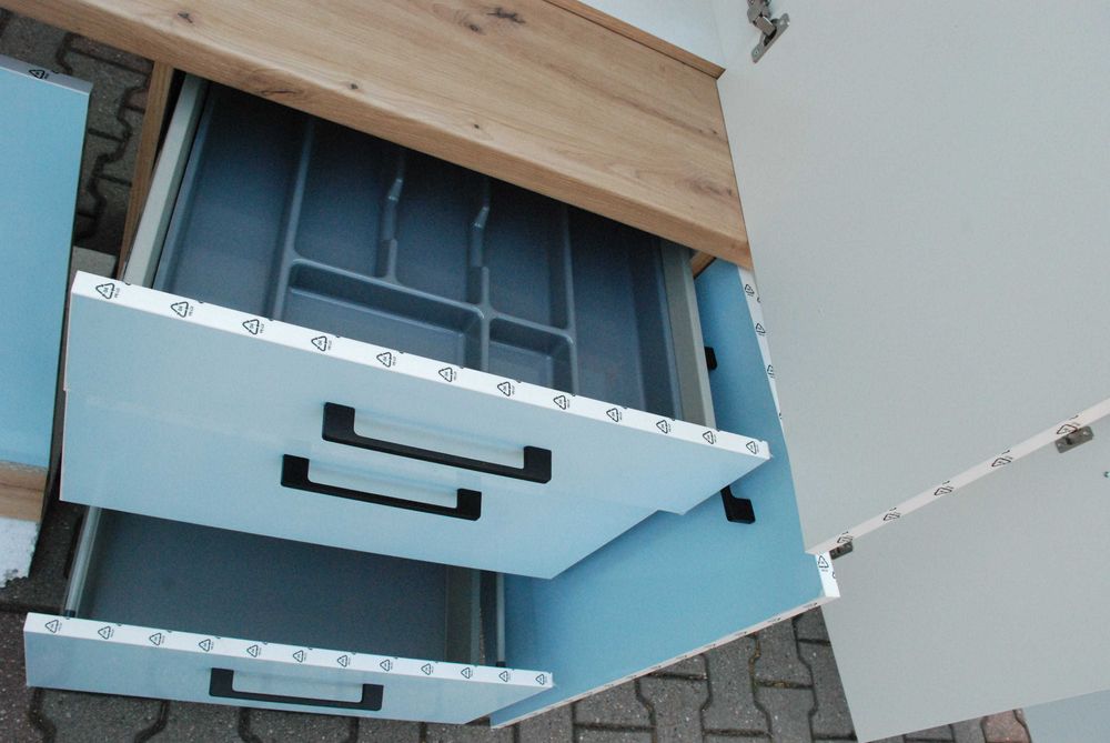 Meble kuchenne BIAŁY AKRYL HG/ARTISAN zestaw 4 m/b NOWE SUPER OKAZJA !