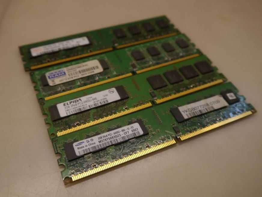 Kość pamięci DDR2 2GB Pamięć RAM Dimm Do PC 800MHz