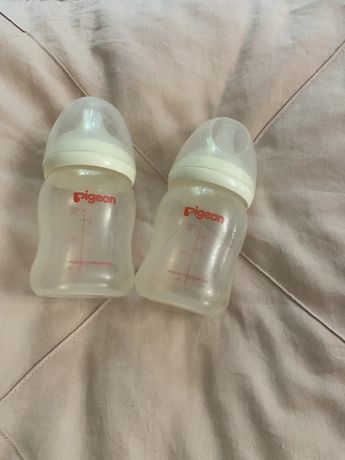Бутылочка для кормления для грудных младенцев 0+ Pigeon SofTouch Peris