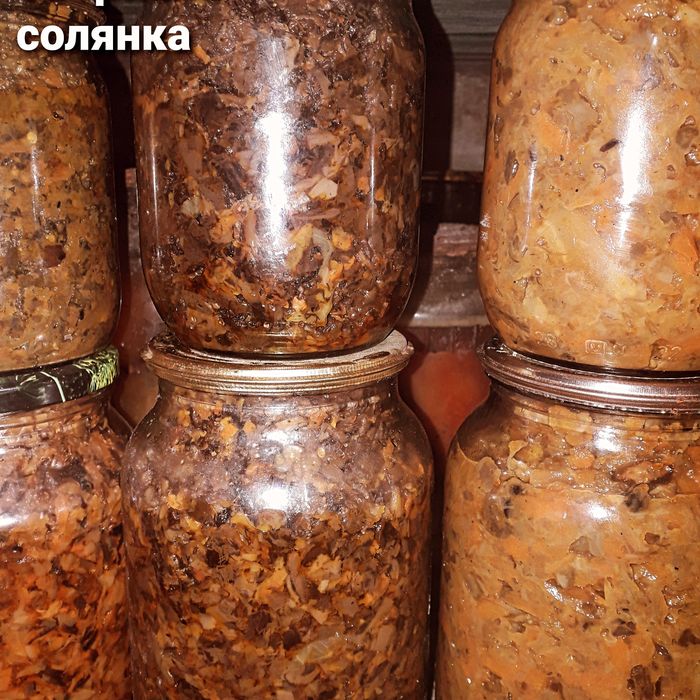 Продам смачну грибну солянку та грибрий паштет