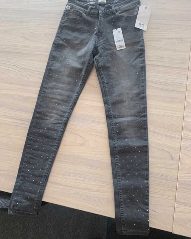 Nowe jeansy skinny Q/S Designed By rozmiar 38/40 szare