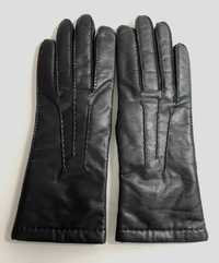Rękawiczki skórzane czarne zimowe Służba Więzienna rozmiar 20