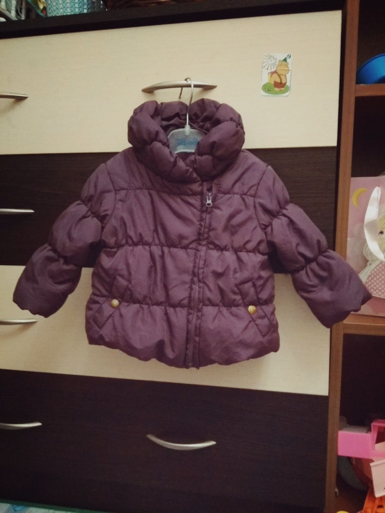 Детская курточка, куртка для девочки на флисе. Зима, осень.