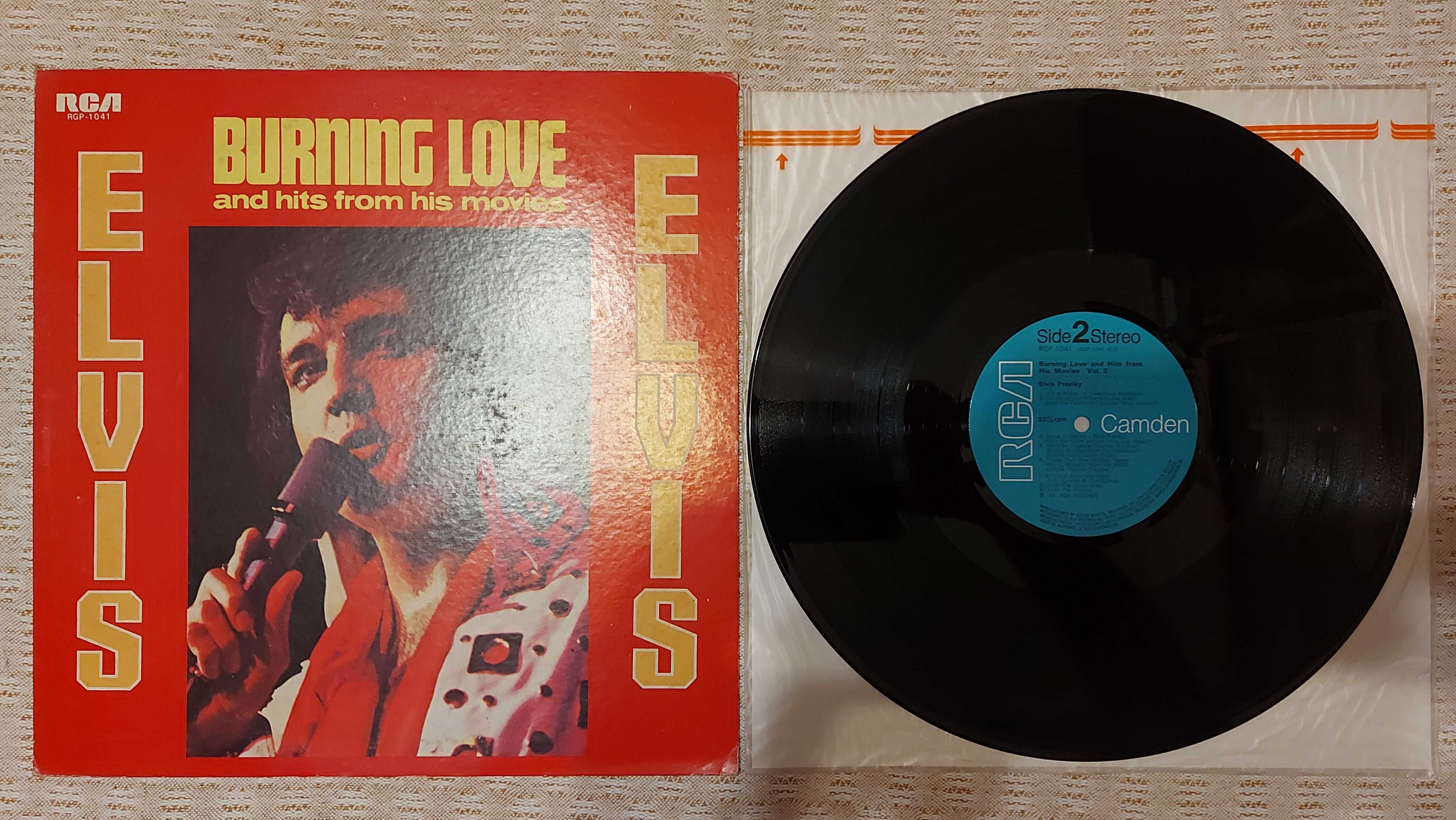 Elvis Presley Burning Love And Hits From His Movies Vol. 2 1972 Japan