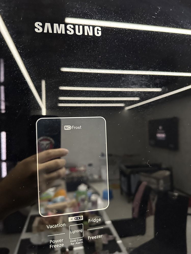 Холодильник стеклянный Samsung RL55TTE2C