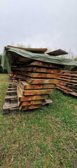 Tarcica Dąb, deski, drewno , szerokości  pow 50 cm