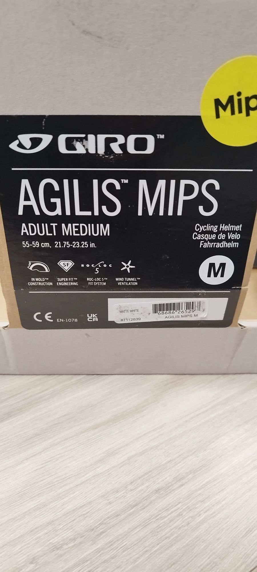 Kask rowerowy Agilis Mops M