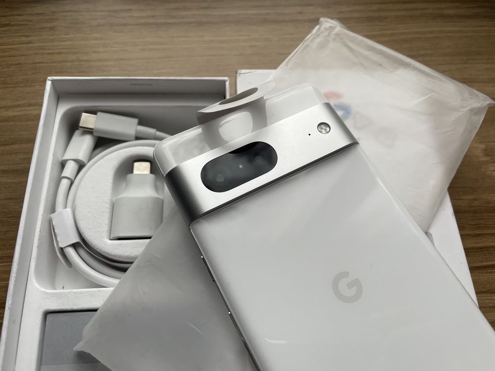 Fabrycznie Nowy Google Pixel 7 Biały/128GB/8GB/Wolna Sprzedaż!