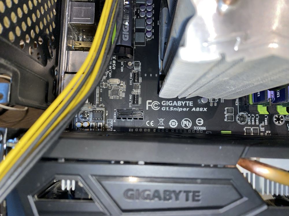 Материнская плата gigabyte g1.sniper a88x и AMD А10-6790k
