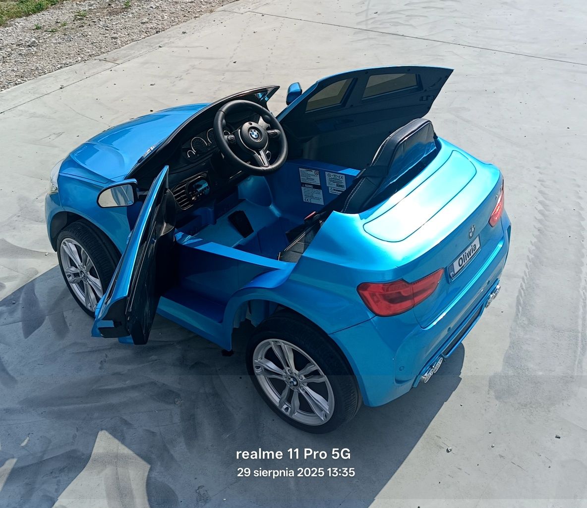 BMW X6 zdalnie sterowane z pilotem