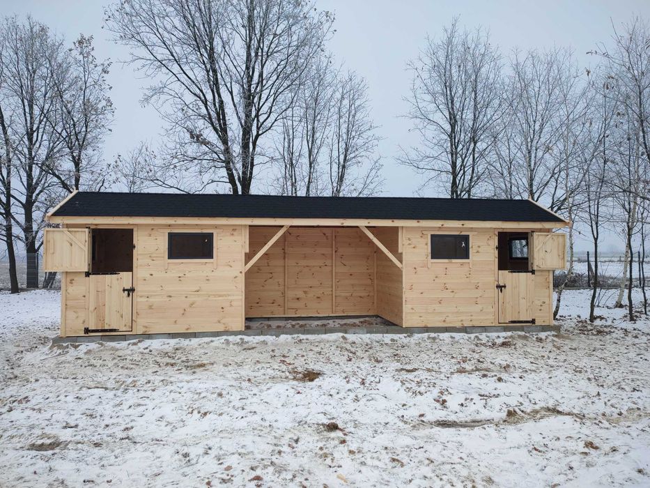 Domek dla zwierząt , konie, kozy, owce, alpaki, wiata na siano!