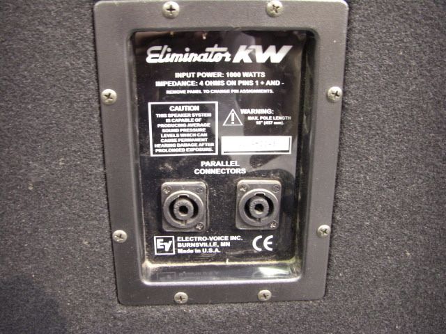 Саб буфер Electro voice Eliminator KW-i 218 - 4000w, як QRX, PX